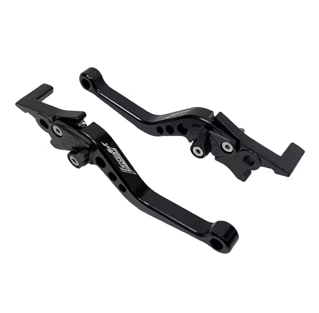 Adjustable brake lever for pit bike brakes