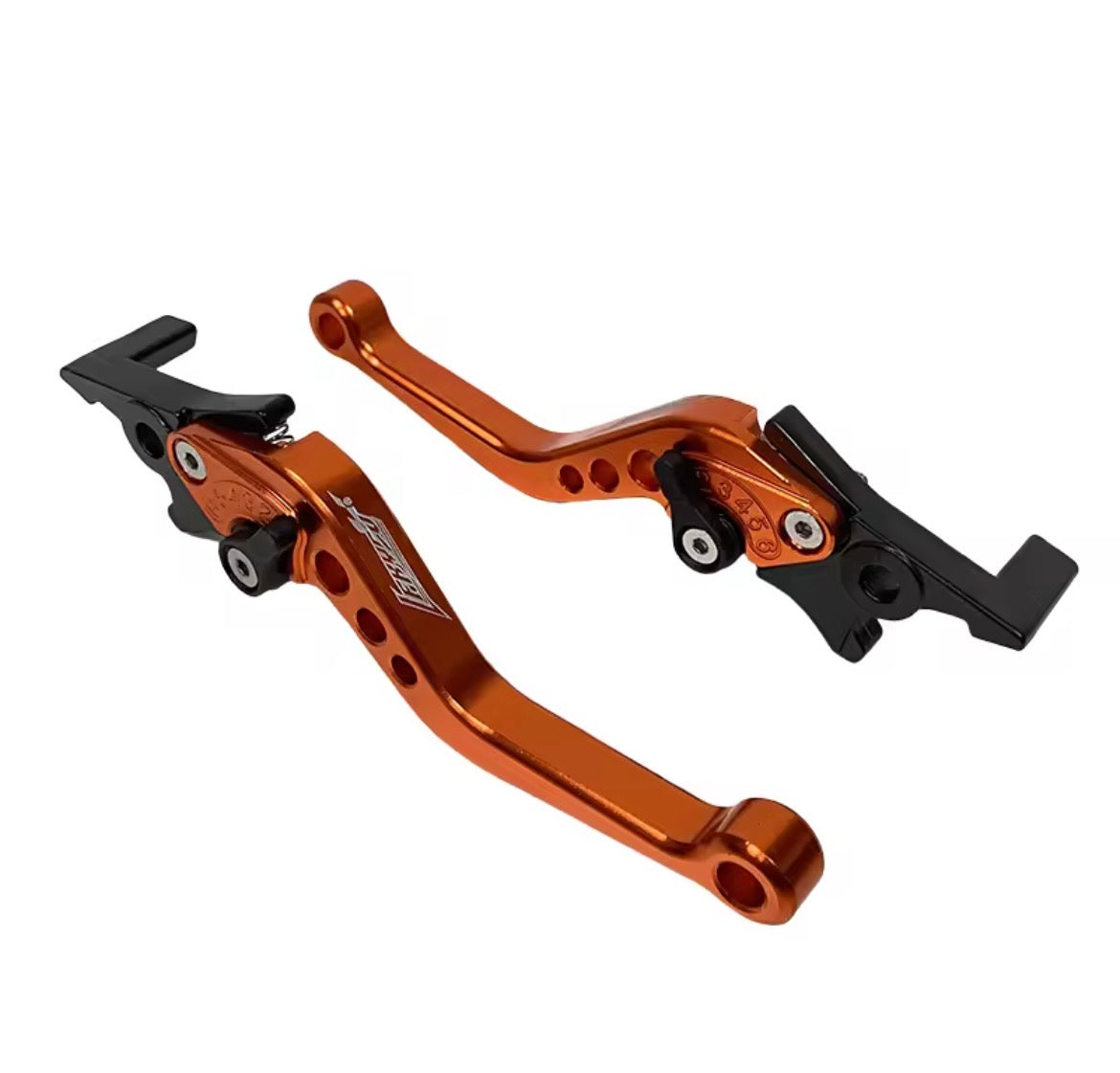 Adjustable brake lever for pit bike brakes